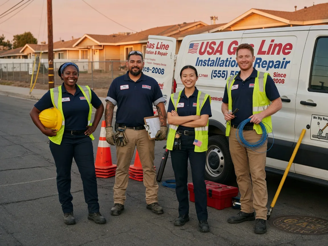 Gas Line Installation company in Fort Towson, OK
